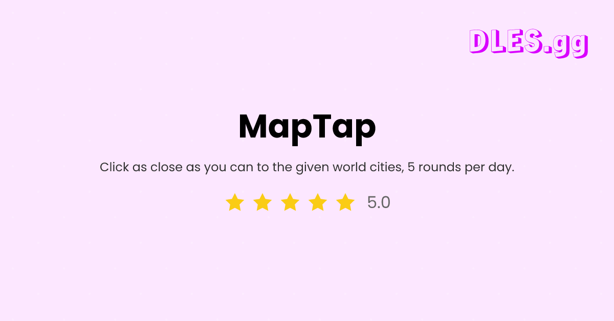 Play MapTap free — Daily Geography game | DLES.gg